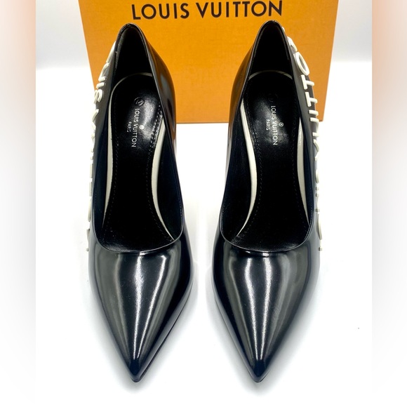 SOLD Louis Vuitton Black Leather Call Back - Picture 5 of 12